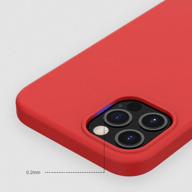 Чохол Nillkin Flex Pure Pro для iPhone 12 Pro Max Red with MagSafe (IP67-11148)