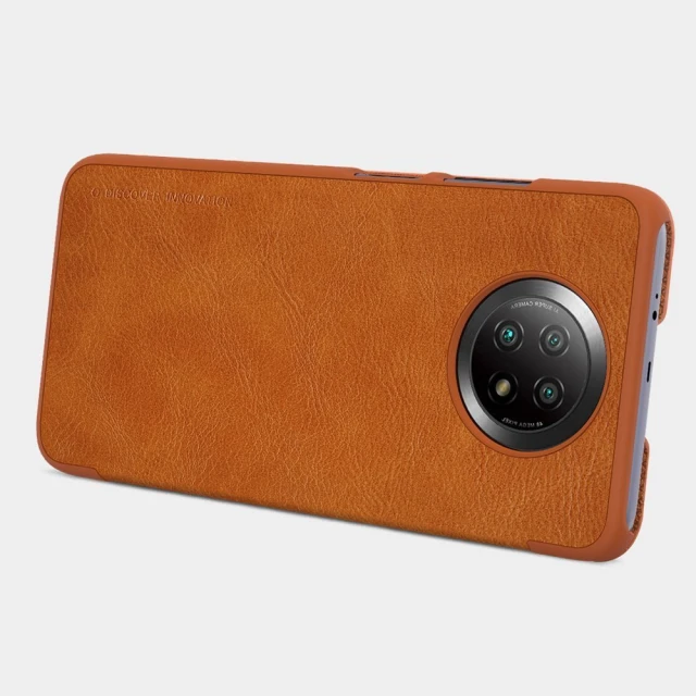 Чохол-книжка Nillkin Qin Series для Xiaomi Redmi Note 9T 5G Brown (6902048212305)