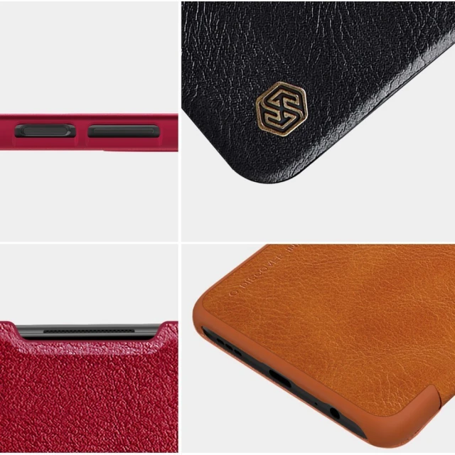 Чохол-книжка Nillkin Qin Series для Xiaomi Redmi Note 9T 5G Brown (6902048212305)