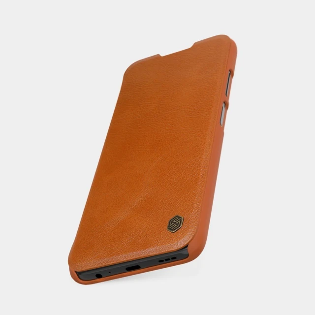 Чохол-книжка Nillkin Qin Series для Xiaomi Redmi Note 9T 5G Brown (6902048212305)