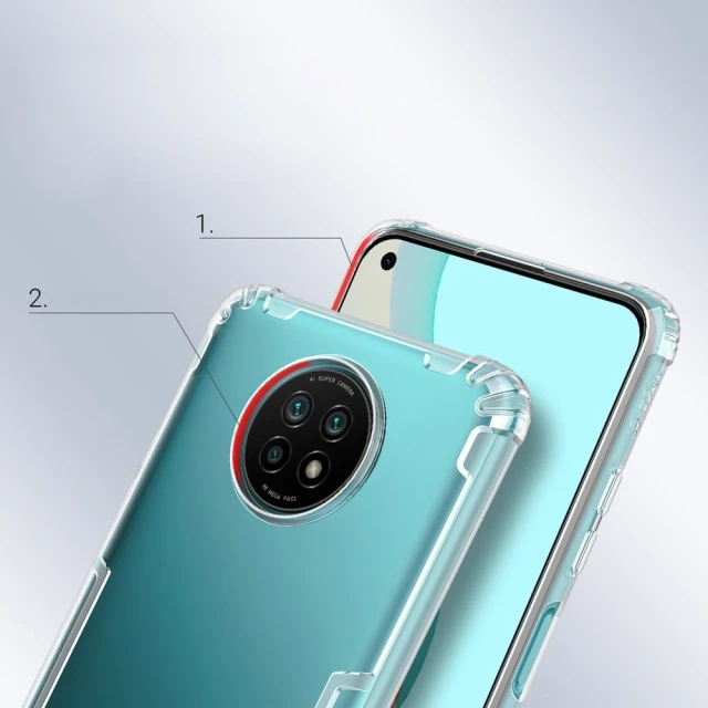 Чохол Nillkin Nature TPU для Xiaomi Redmi Note 9T 5G Transparent (6902048212312)