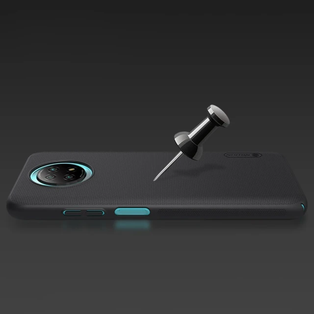 Чохол Nillkin Super Frosted Shield with stand для Xiaomi Redmi Note 9T Black (6902048212558)