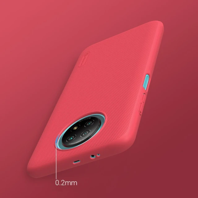 Чохол Nillkin Super Frosted Shield with stand для Xiaomi Redmi Note 9T Black (6902048212558)