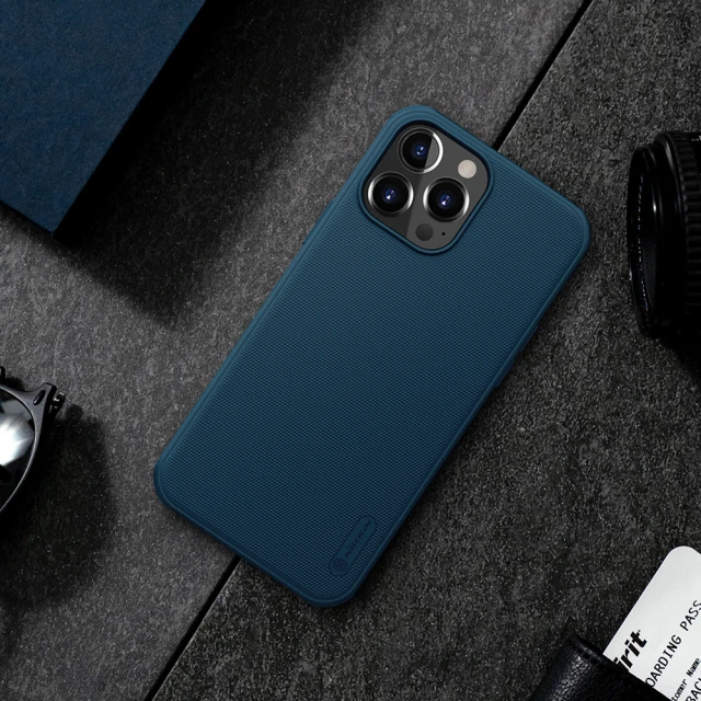 Чохол Nillkin Frosted Shield Pro для iPhone 13 Pro Max Blue (6902048222885)