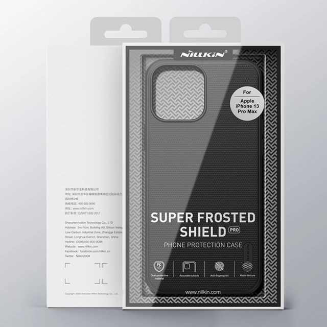 Чохол Nillkin Frosted Shield Pro для iPhone 13 Pro Max Blue (6902048222885)