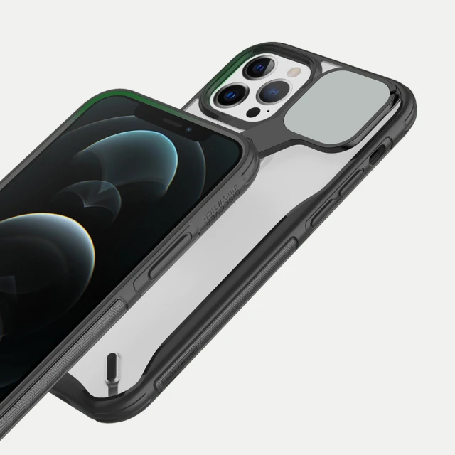 Чохол Nillkin Cyclops для iPhone 13 Pro Black (6902048223714)