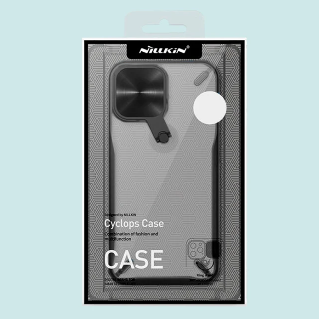 Чохол Nillkin Cyclops для iPhone 13 Pro Black (6902048223714)
