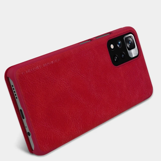 Чохол-книжка Nillkin Qin Leather для Xiaomi Redmi Note 11 Pro/11 Pro Plus Brown (6902048234987)