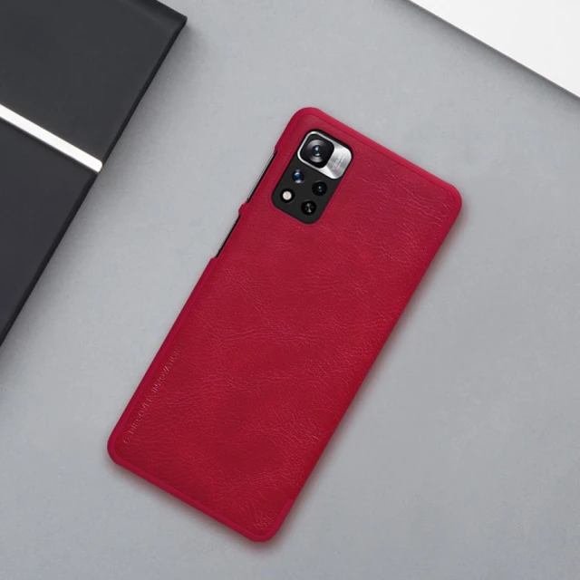 Чохол-книжка Nillkin Qin Leather для Xiaomi Redmi Note 11 Pro/11 Pro Plus Brown (6902048234987)