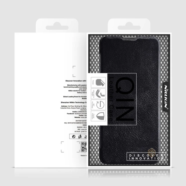Чохол-книжка Nillkin Qin Leather для Xiaomi Redmi Note 11 Pro/11 Pro Plus Brown (6902048234987)