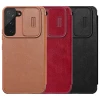 Чехол Nillkin Qin Leather Pro для Samsung Galaxy S22 Plus Brown (6902048235540)