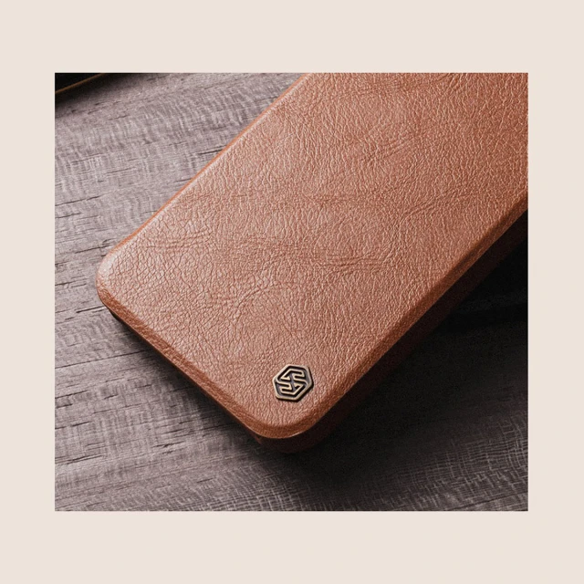 Чехол Nillkin Qin Leather Pro для Samsung Galaxy S22 Plus Brown (6902048235540)