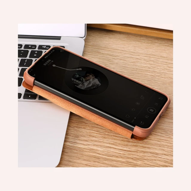 Чехол Nillkin Qin Leather Pro для Samsung Galaxy S22 Plus Brown (6902048235540)