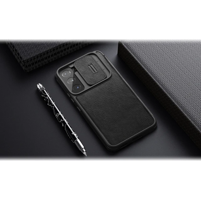 Чехол Nillkin Qin Leather Pro для Samsung Galaxy S22 Plus Brown (6902048235540)