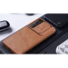 Чехол Nillkin Qin Leather Pro для Samsung Galaxy S22 Plus Brown (6902048235540)