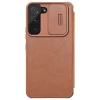 Чехол Nillkin Qin Leather Pro для Samsung Galaxy S22 Plus Brown (6902048235540)