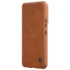 Чехол Nillkin Qin Leather Pro для Samsung Galaxy S22 Plus Brown (6902048235540)