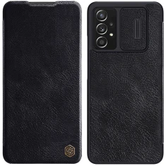 Чохол Nillkin Qin Leather Pro для Samsung Galaxy A73 Black (6902048237667)