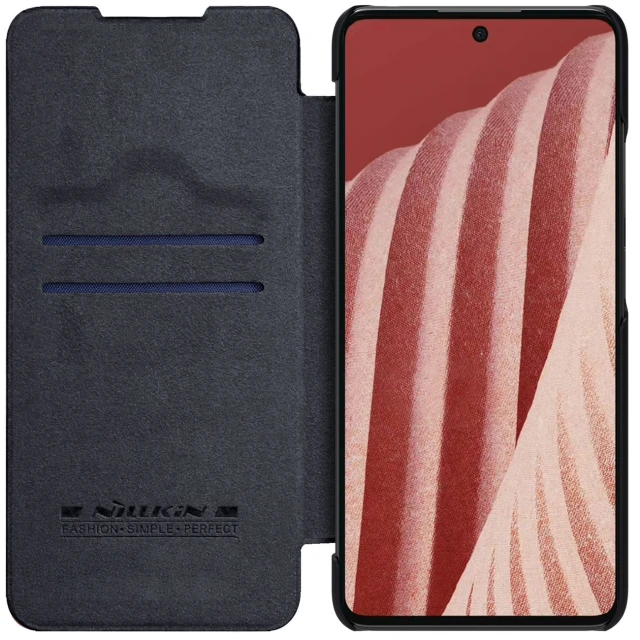 Чохол Nillkin Qin Leather Pro для Samsung Galaxy A73 Black (6902048237667)