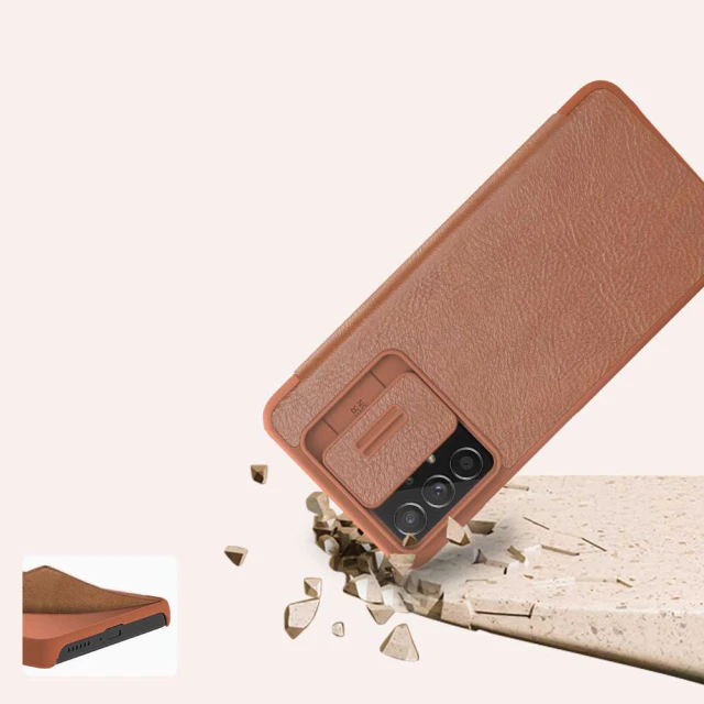 Чохол Nillkin Qin Leather Pro для Samsung Galaxy A73 Red (6902048237674)