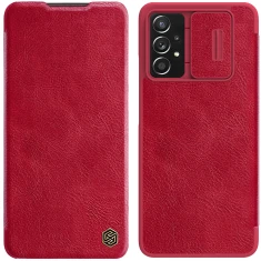 Чохол Nillkin Qin Leather Pro для Samsung Galaxy A73 Red (6902048237674)