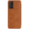 Чохол Nillkin Qin Leather Pro для Samsung Galaxy A73 Brown (6902048237681)