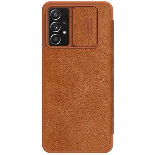 Чохол Nillkin Qin Leather Pro для Samsung Galaxy A73 Brown (6902048237681)