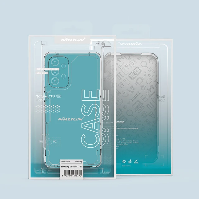 Чохол Nillkin Nature Pro для Samsung Galaxy A73 Transparent (6902048237698)