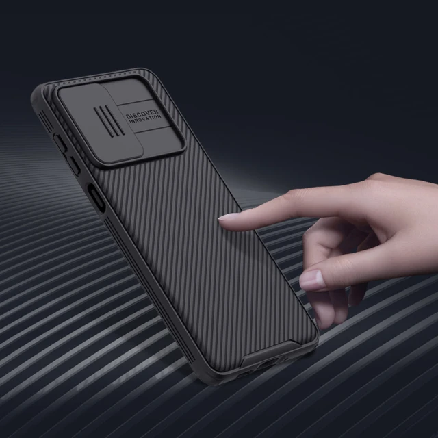 Чохол Nillkin CamShield Pro для Samsung Galaxy A73 Black (6902048237759)