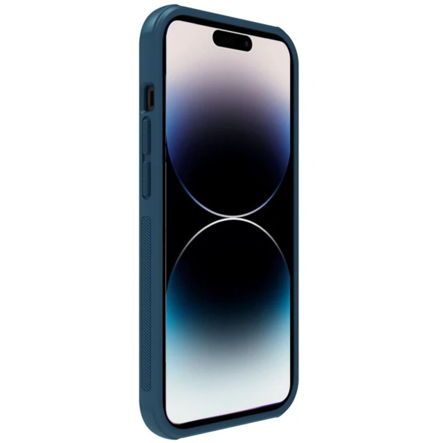 Чехол Nillkin Super Frosted Shield Pro для iPhone 14 Pro Blue (6902048248106)