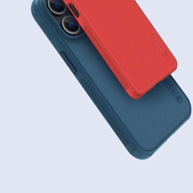Чехол Nillkin Super Frosted Shield Pro для iPhone 14 Pro Blue (6902048248106)
