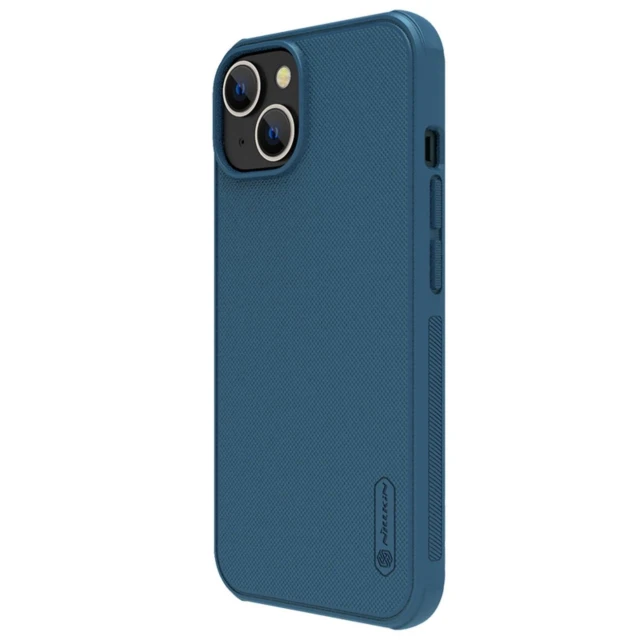 Чохол Nillkin Super Frosted Shield Pro для iPhone 14 Plus Blue (6902048248144)