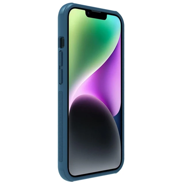 Чохол Nillkin Super Frosted Shield Pro для iPhone 14 Plus Blue (6902048248144)