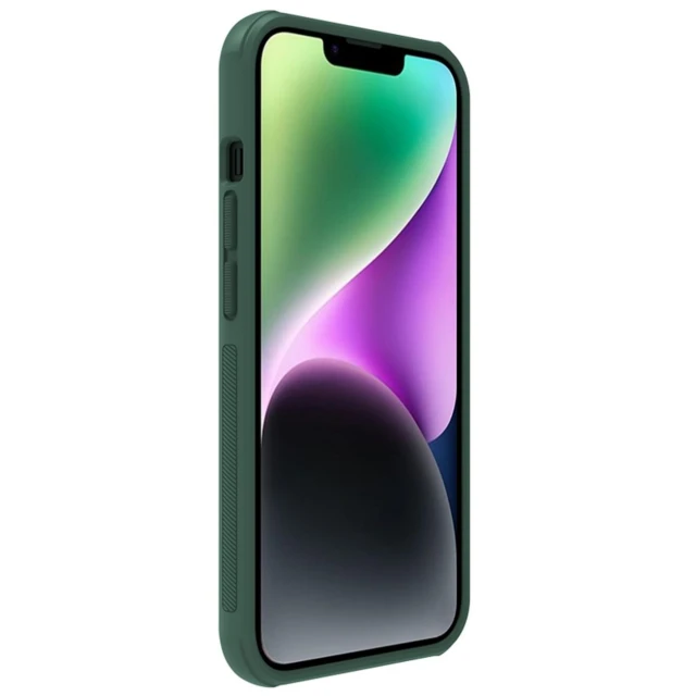 Чохол Nillkin Super Frosted Shield Pro для iPhone 14 Plus Deep Green (6902048248168)