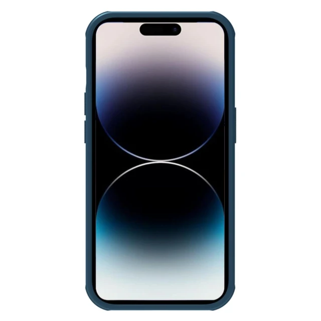 Чохол Nillkin Super Frosted Shield Pro для iPhone 14 Pro Max Blue (6902048248182)