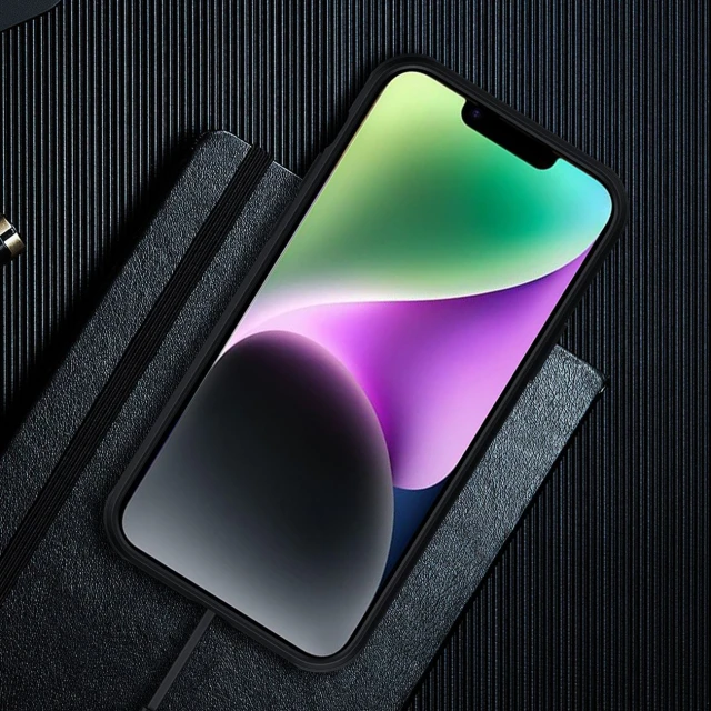 Чохол Nillkin Super Frosted Shield Pro для iPhone 14 Plus Black with MagSafe (6902048248250)