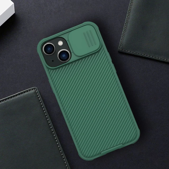 Чохол Nillkin Camshield Pro для iPhone 14 Plus Deep Green (6902048248373)