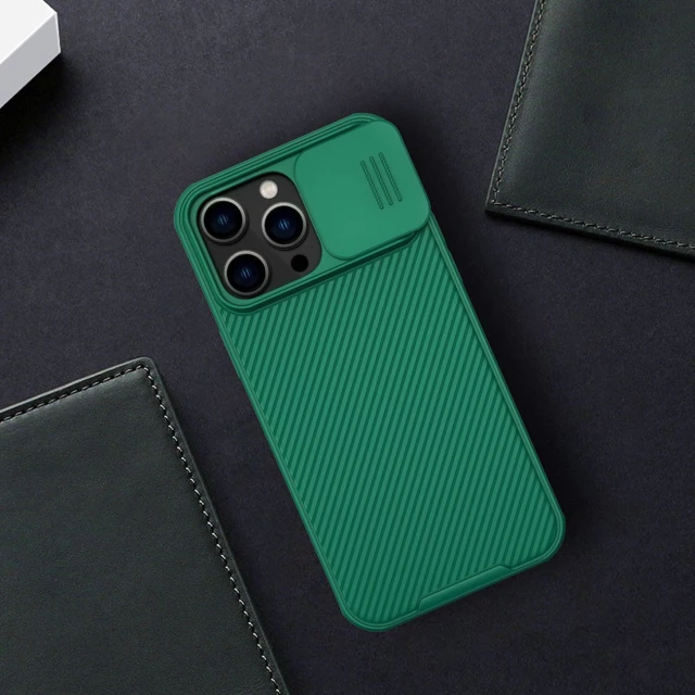 Чохол Nillkin Camshield Pro для iPhone 14 Pro Max Blue (6902048248397)