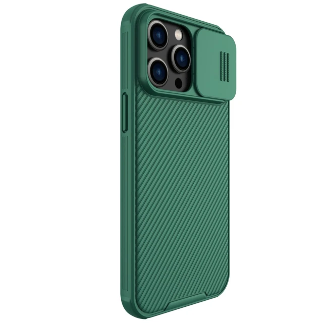 Чехол Nillkin Camshield Pro для iPhone 14 Pro Max Deep Green (6902048248403)