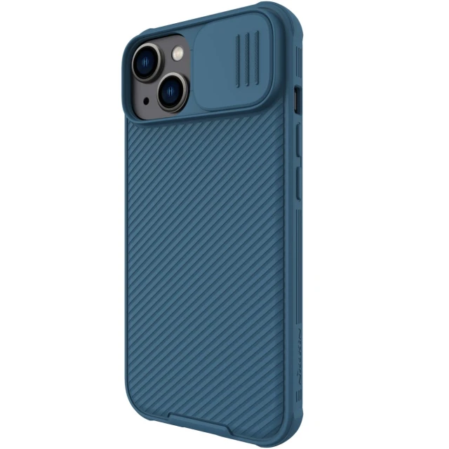 Чохол Nillkin Camshield Pro для iPhone 14 Plus Blue with MagSafe (6902048248465)