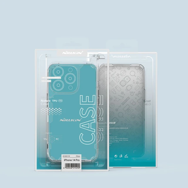 Чохол Nillkin Nature TPU Pro для iPhone 14 Pro Blue (6902048248526)
