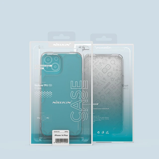 Чохол Nillkin Nature TPU Pro для iPhone 14 Plus Blue (6902048248540)