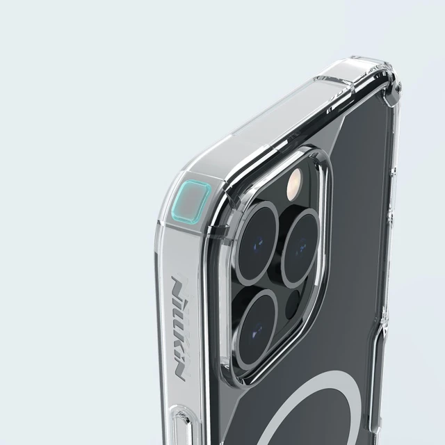 Чохол Nillkin Nature Pro для iPhone 14 Pro Blue with MagSafe (6902048248601)