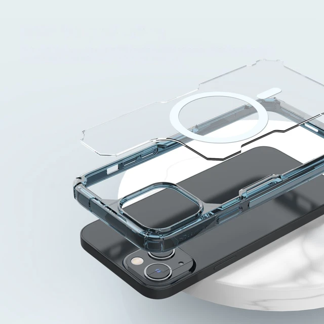 Чохол Nillkin Nature Pro для iPhone 14 Plus Transparent with MagSafe (6902048248618)