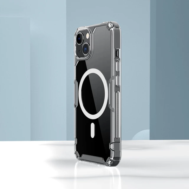 Чохол Nillkin Nature Pro для iPhone 14 Plus Transparent with MagSafe (6902048248618)