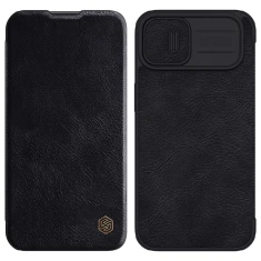 Чохол Nillkin Qin Pro для iPhone 14 Plus Black (6902048248977)
