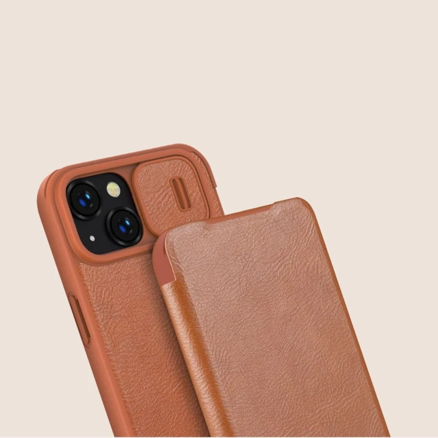 Чохол Nillkin Qin Pro для iPhone 14 Plus Black (6902048248977)
