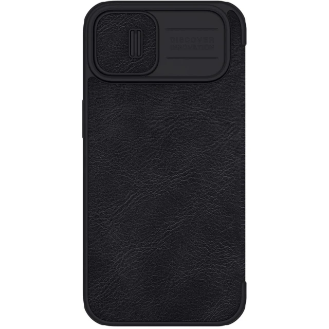 Чохол Nillkin Qin Pro для iPhone 14 Plus Black (6902048248977)