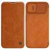 Чохол Nillkin Qin Pro для iPhone 14 Plus Brown (6902048248984)