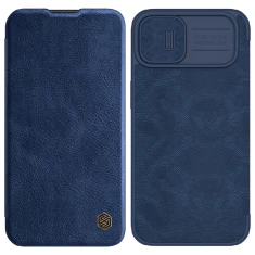 Чохол Nillkin Qin Pro для iPhone 14 Plus Blue (6902048249004)